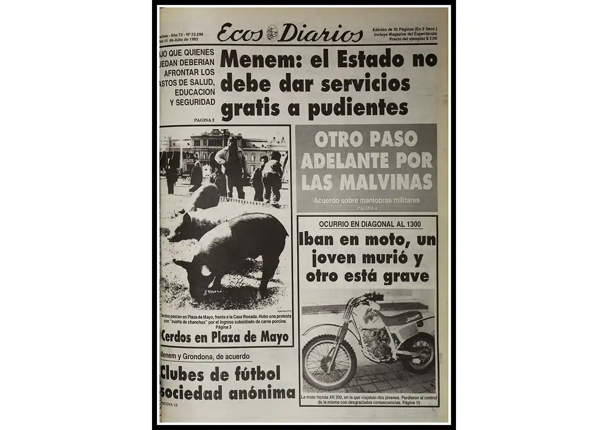 Martes 13 de julio de 1993