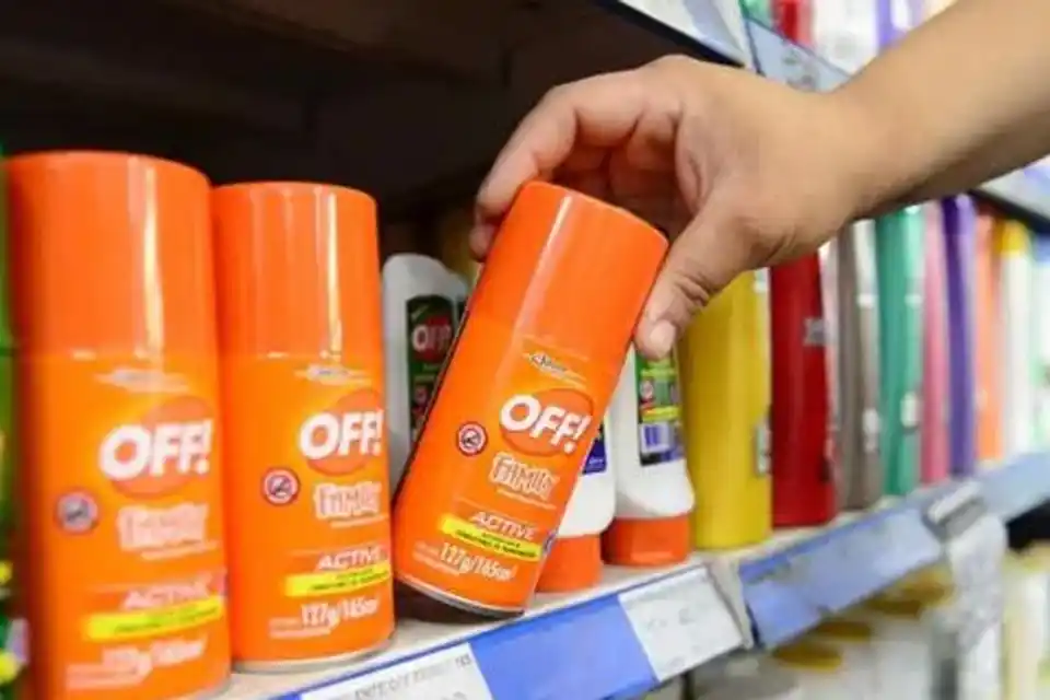 Repelente contra mosquitos marca OFF!