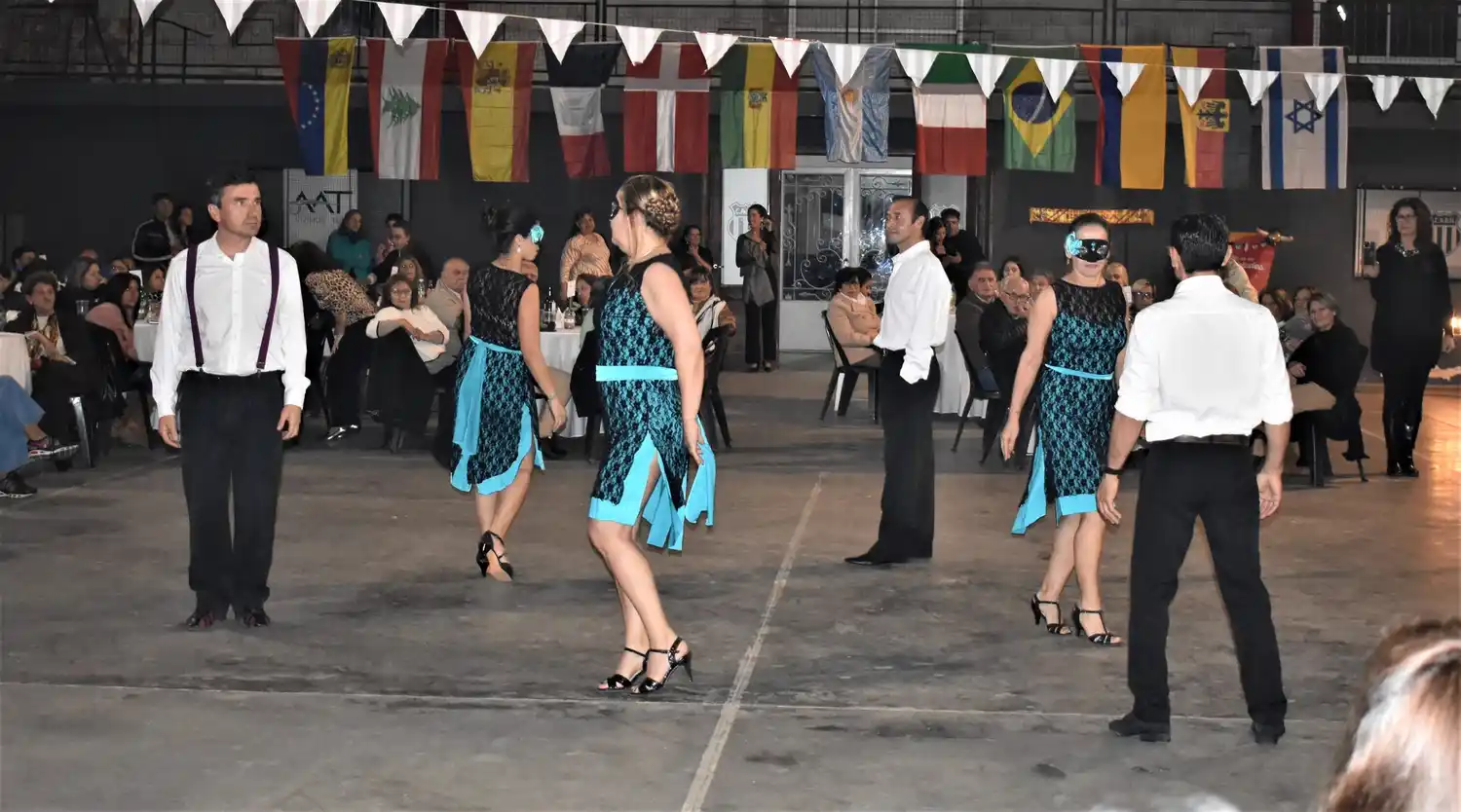 Se desarrolló con éxito la “Noche de las Colectividades”