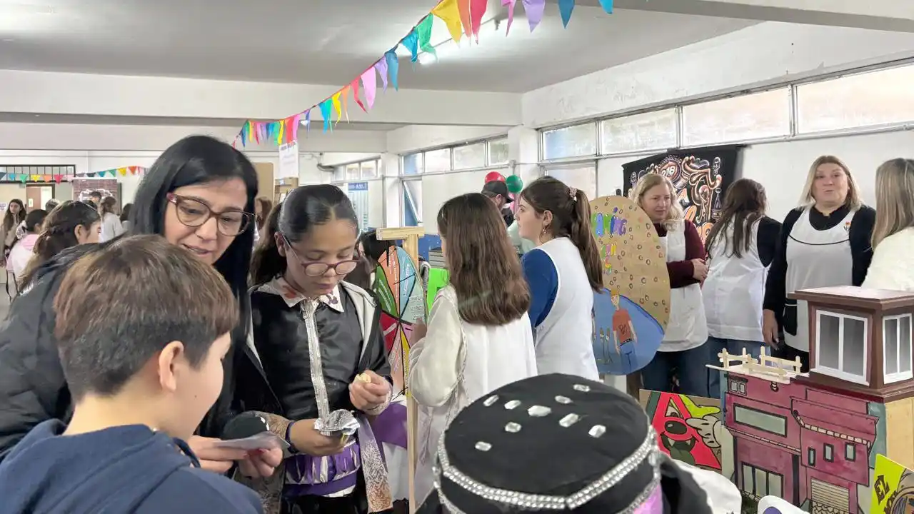 Andrea Cáceres. Compartió la presentación de proyectos comunitarios