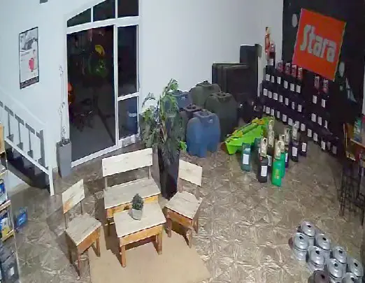 Delincuentes. Hicieron nuevamente de las suyas, en el interior del negocio