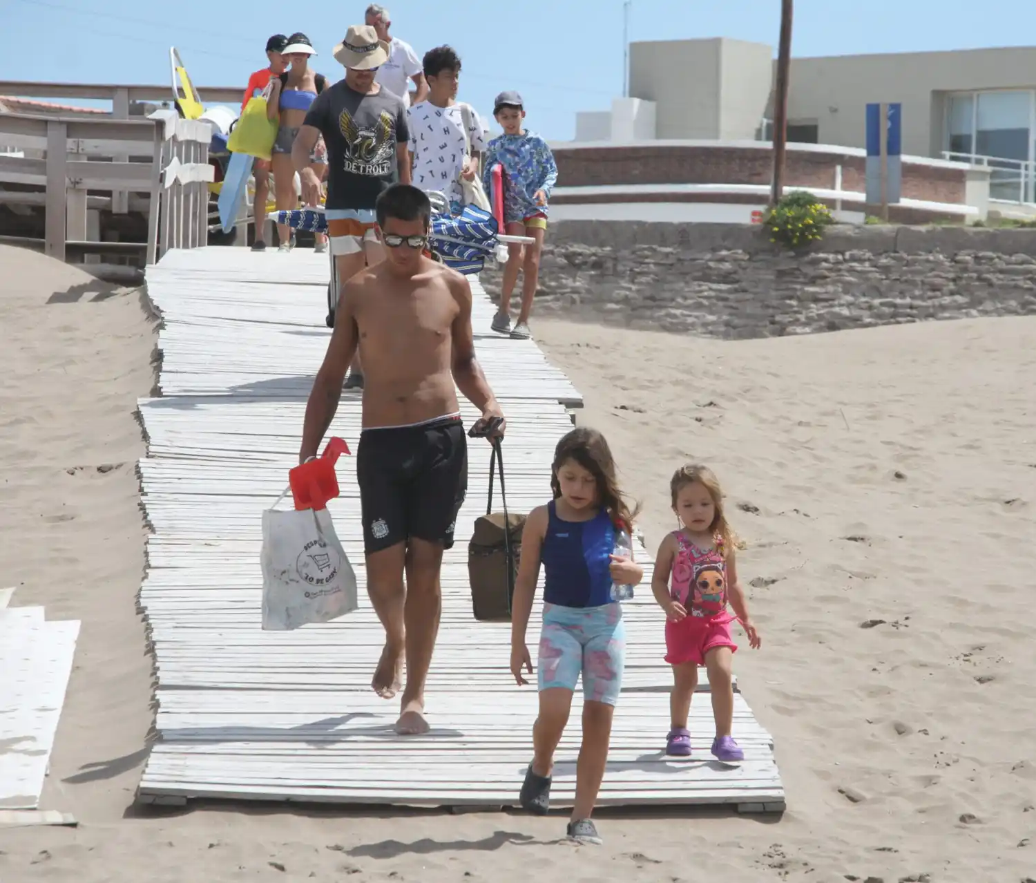 Grata mañana de playa tras la tormenta