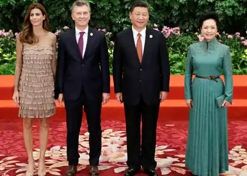 Macri tuvo su primer contacto con su par Xi Jinping en Beijing