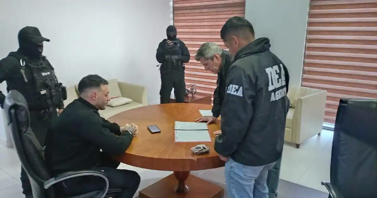 Sebastián Marset fue detenido.