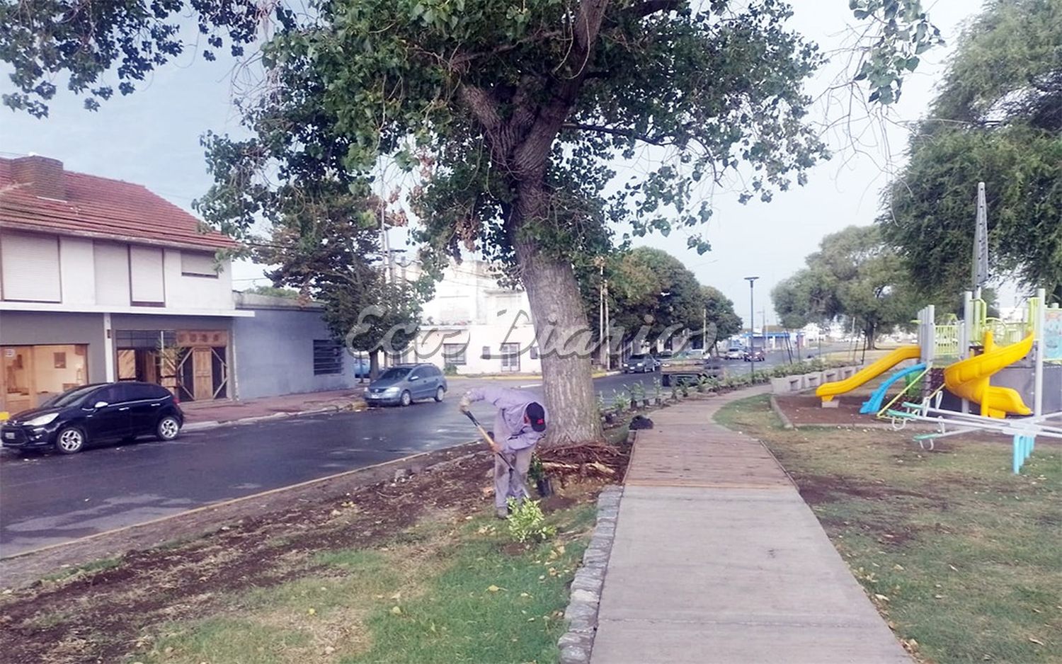 Plazoleta de 59 entre 16 y 18