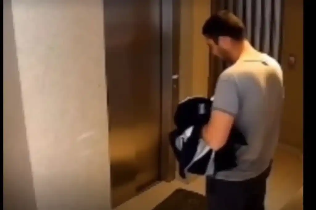 Captura de los registros de las cámaras de seguridad.