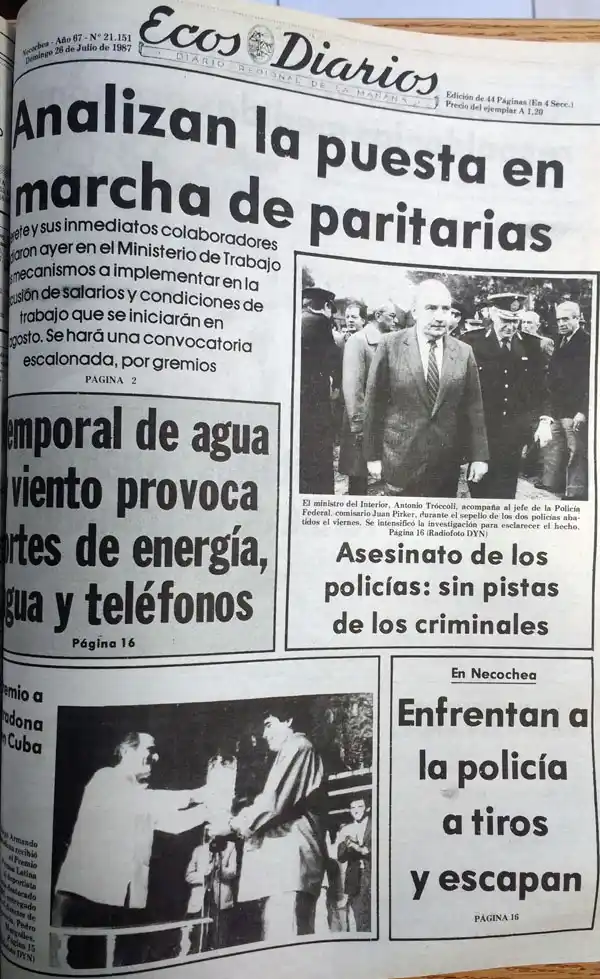 Domingo 26 de julio de 1987