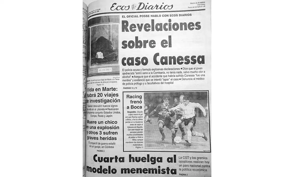 Jueves 8 de agosto de 1996