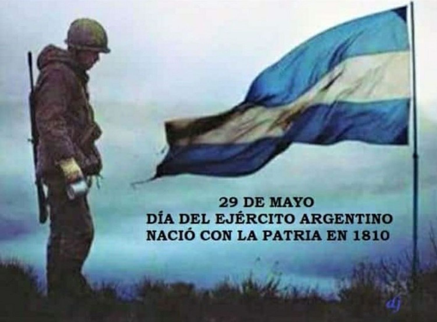 Se celebra el Día del Ejército Argentino.