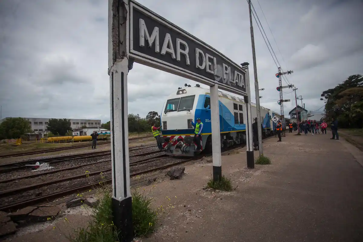 Las primeras pruebas del tren resultaron “muy positivas”