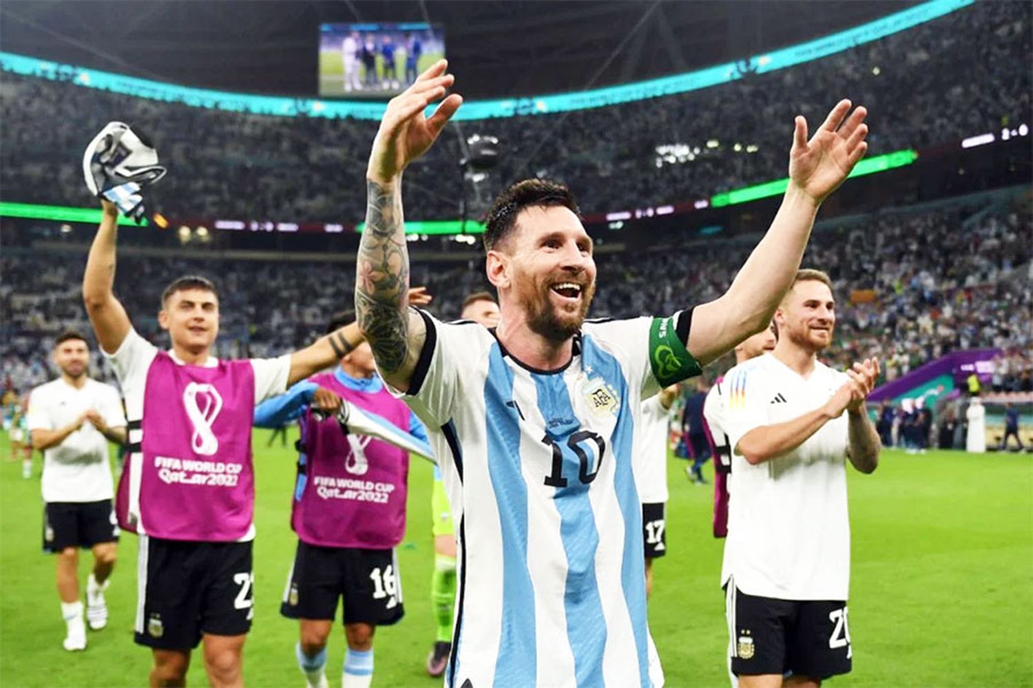 “No podemos bajar los brazos” pidió Messi
