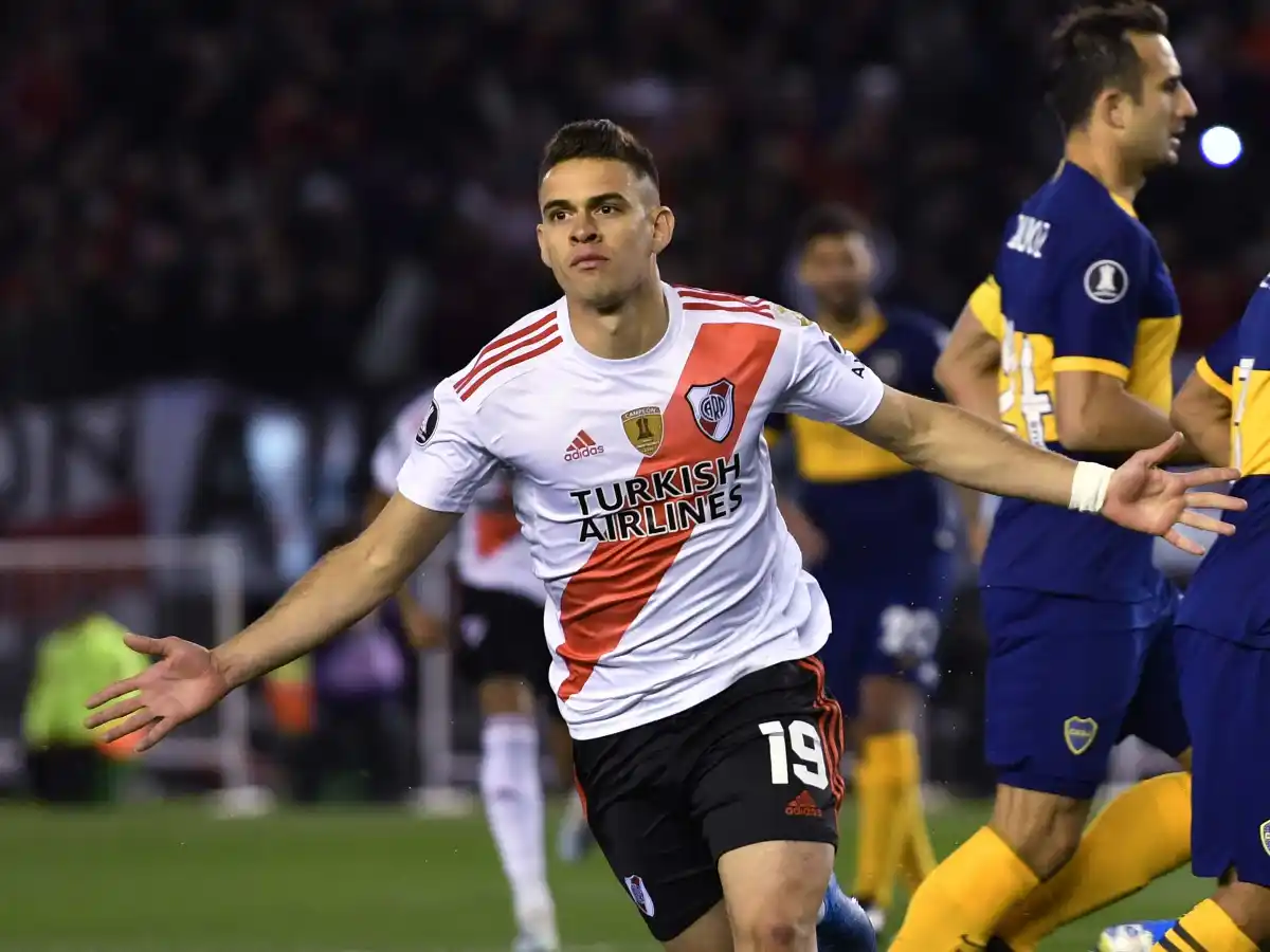 [Video] Así fue el gol de Borré, que puso en ventaja a River