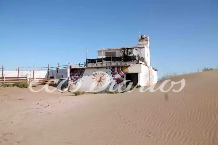 Un balneario tapado por arena -FOTOGALERIA-