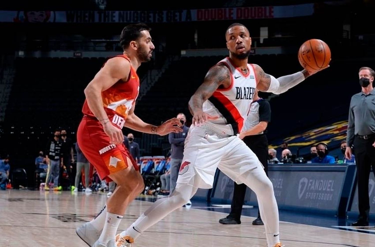 Buena actuación de Campazzo en una noche récord para los Denver Nuggets