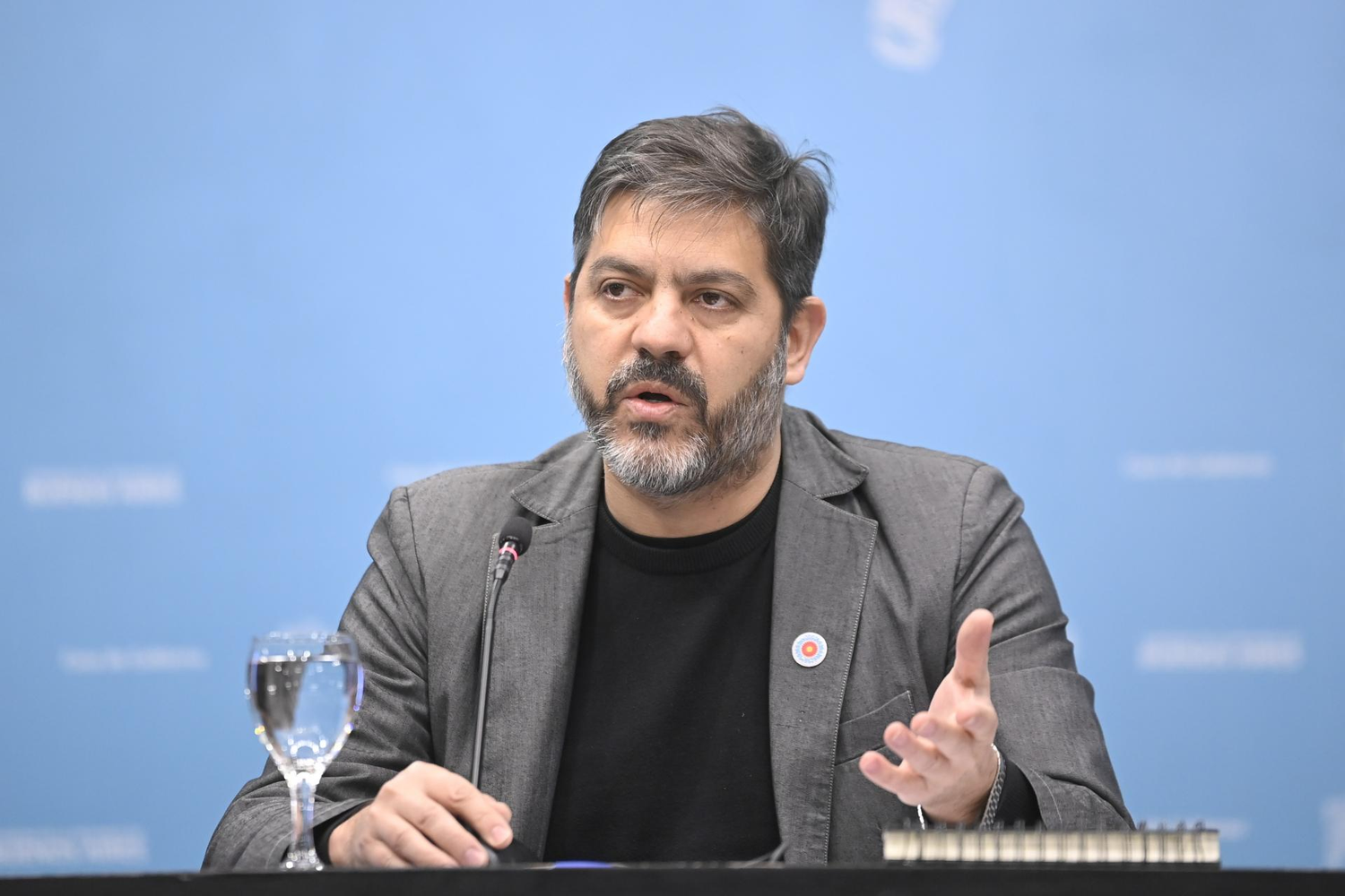 Carlos Bianco, ministro de Gobierno bonaerense.
