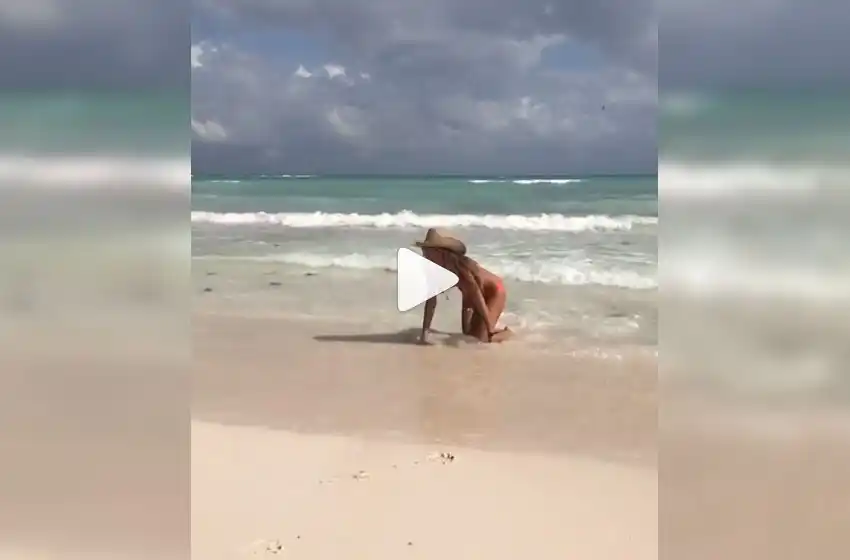 Nuevo video de Pampita: quiso ser sexy y terminó en papelón