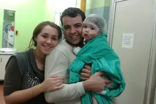 Masivo apoyo a la familia de Renzo, que espera un nuevo trasplante