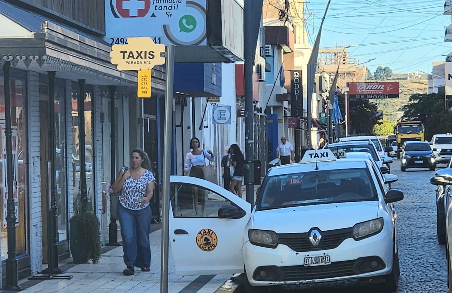 Los taxistas hablaron sobre la llegada de Uber a Tandil.