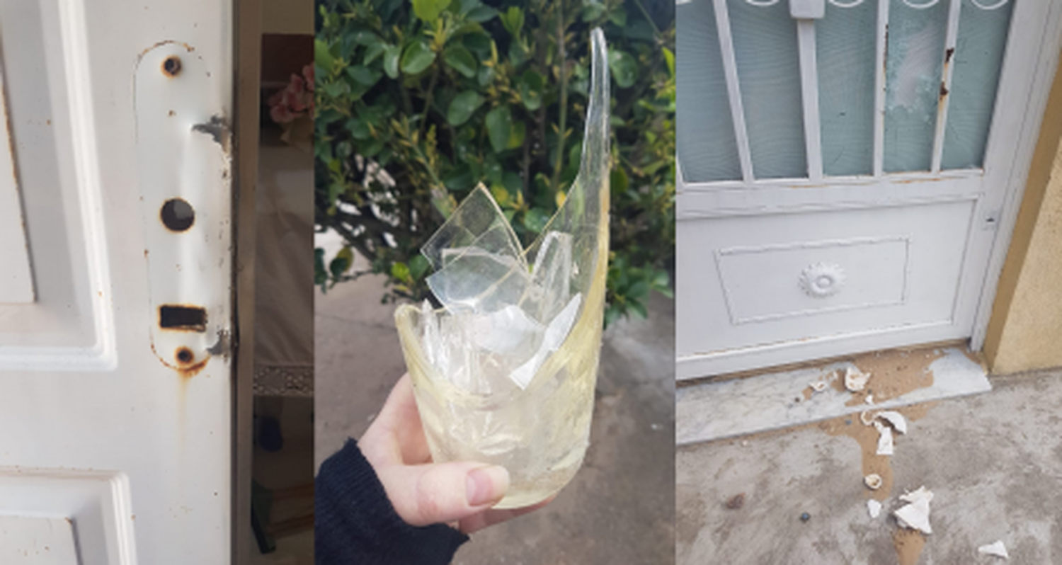 Siguen los destrozos en el Cementerio