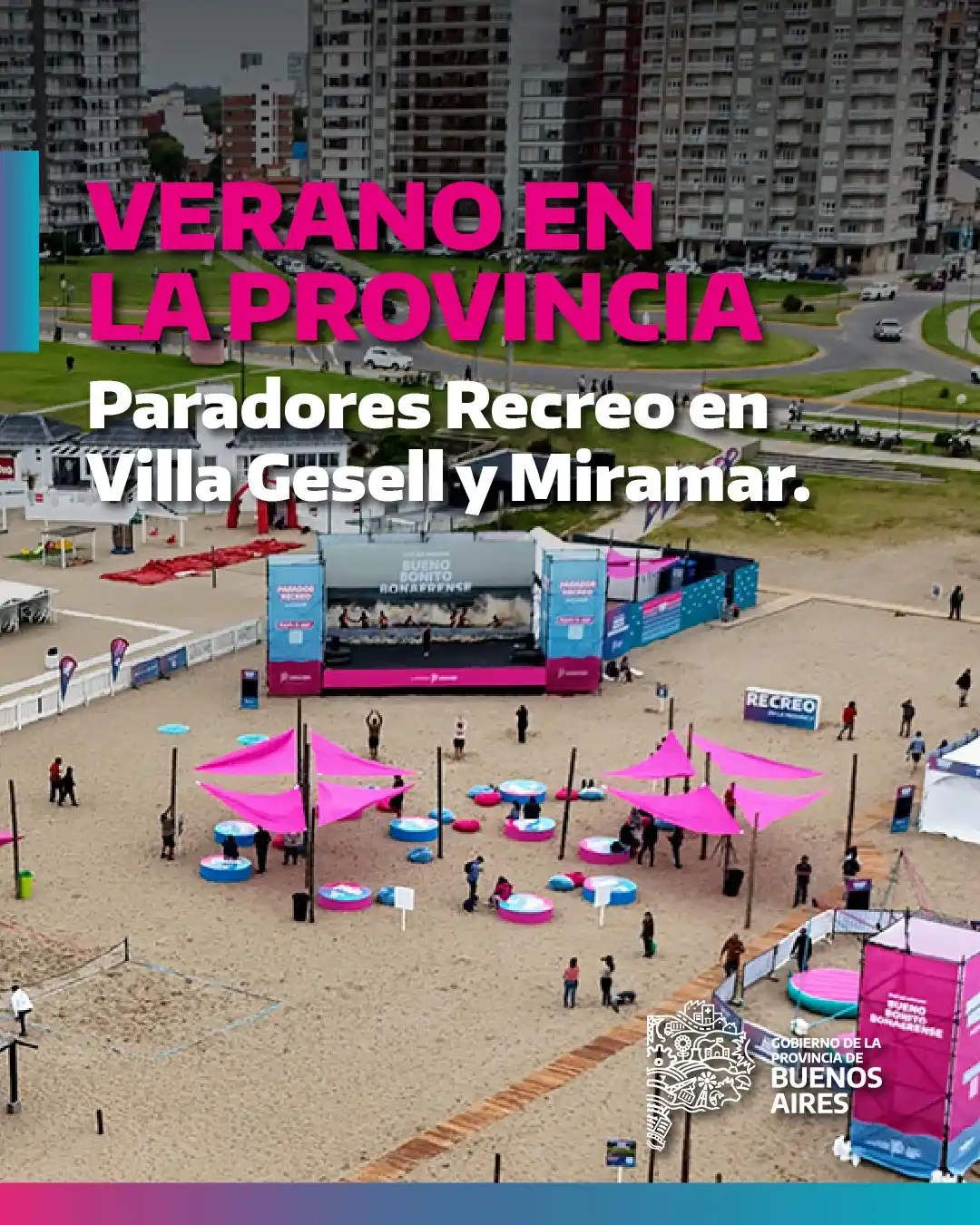 Kicillof presentó el Operativo de Sol a Sol 2025/26 en Mar Chiquita