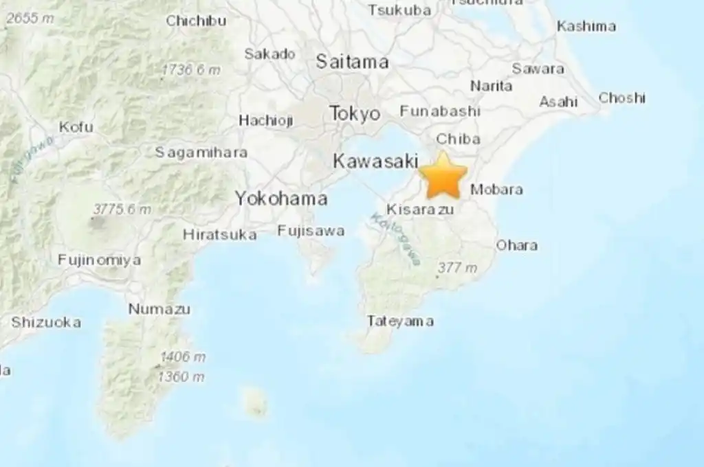 Se produce un terremoto de 6,1 en Japón y descarrila un tren en Tokio