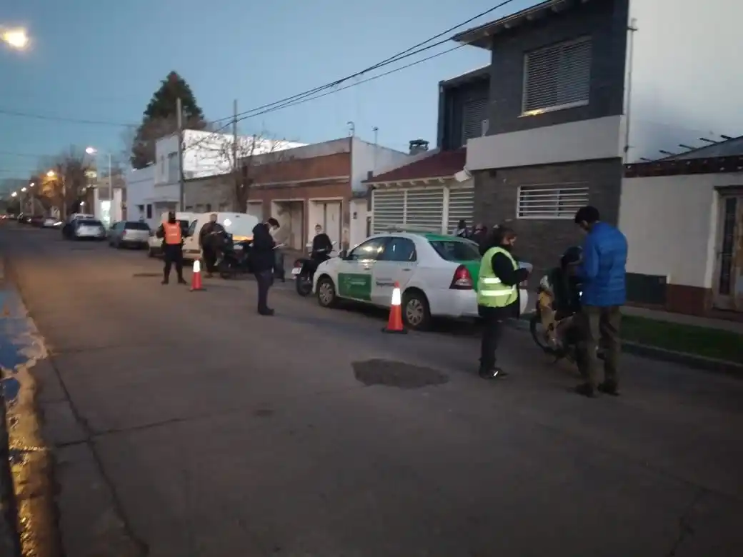 Secuestraron 16 motos en un operativo de tránsito en el centro