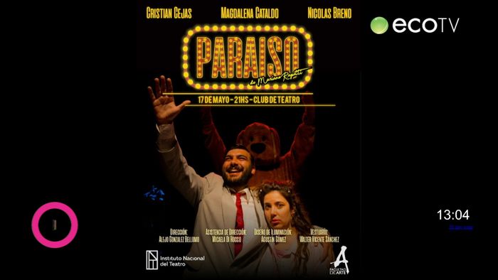 Se presenta la obra "Paraíso" en el Club de Teatro