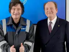 Milei recibió al Nobel de Economía Robert C. Merton en Olivos