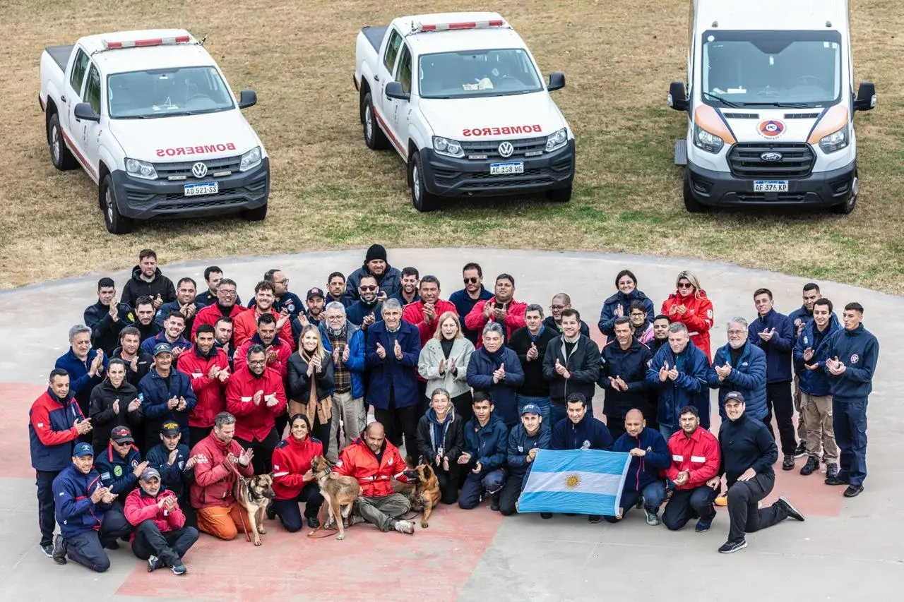 Regresó la brigada USAR santafesina que participó de la misión humanitaria en Venezuela