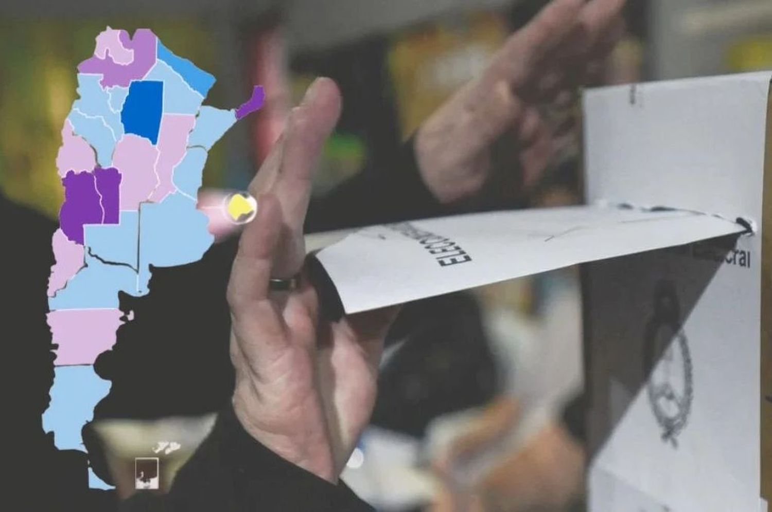 Azul y violeta: cómo votó cada provincia y qué candidato se impuso en cada distrito