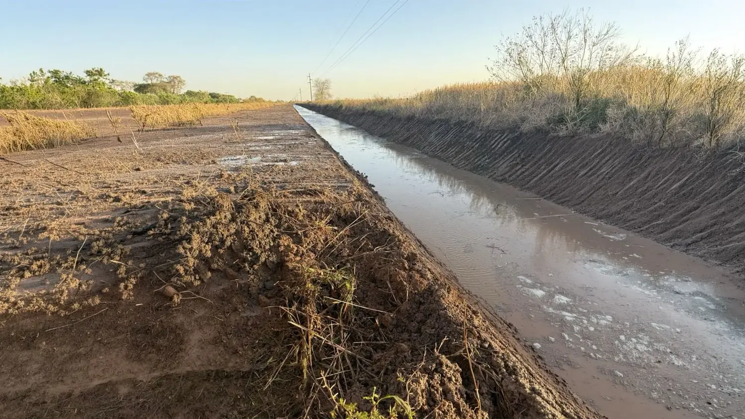 Completaron en Saguier las obras defensa hídrica de 7 kilómetros para reducir el riesgo de inundaciones