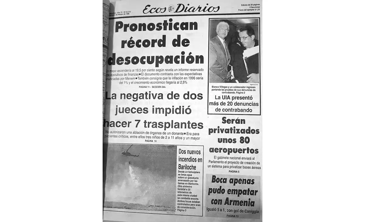Viernes 2 de febrero de 1996