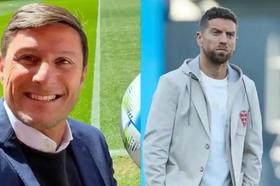 Pupi Zanetti bancó fuerte al Papu Gómez a pesar del quiebre con sus compañeros de la Selección Argentina