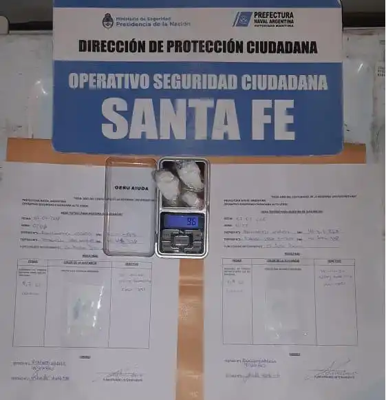 Secuestro de drogas y seis narcos detenidos