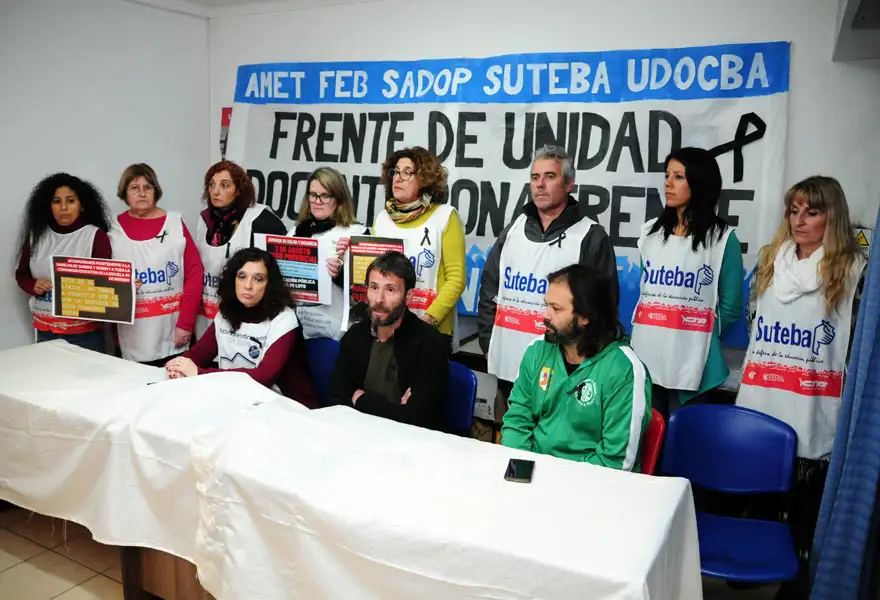 Docentes y alumnos realizarán una marcha en Tandil 