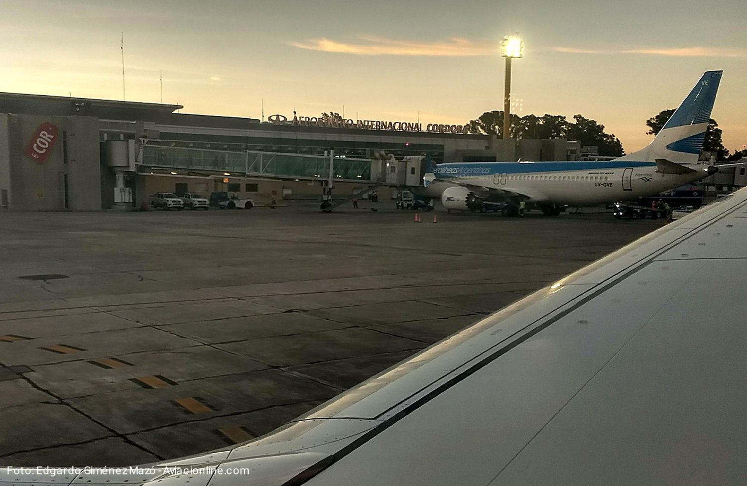 Avanzan las obras en el aeropuerto de Córdoba