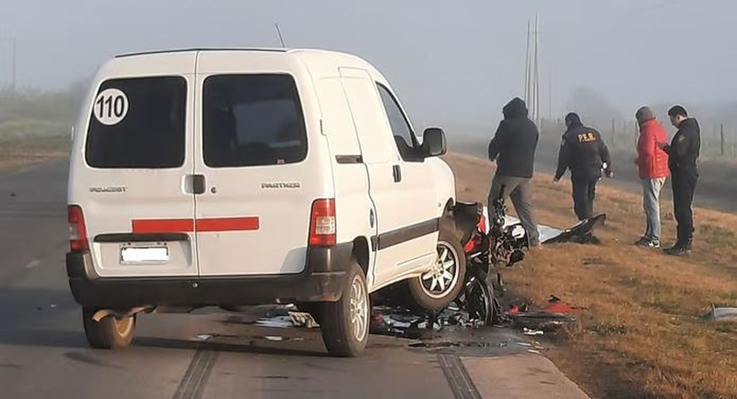 Otra tragedia en una ruta entrerriana: un joven perdió la vida