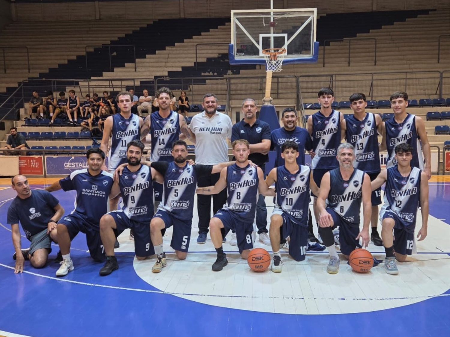 La BH derrotó  a . Foto: @clubbenhur