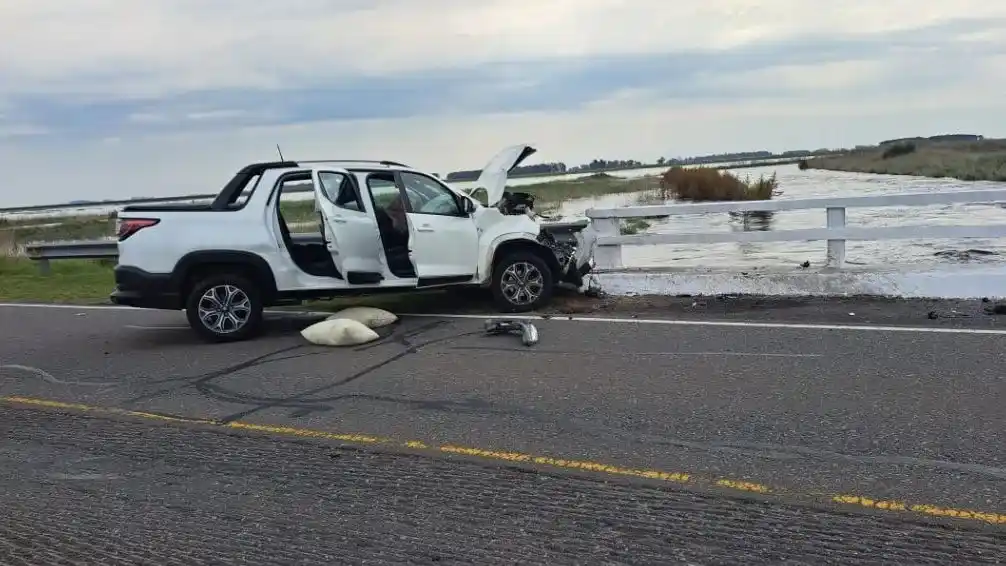 Accidente en ruta 205