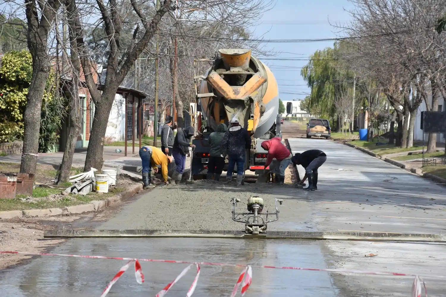 La obra pública sigue siendo clave y una prioridad.