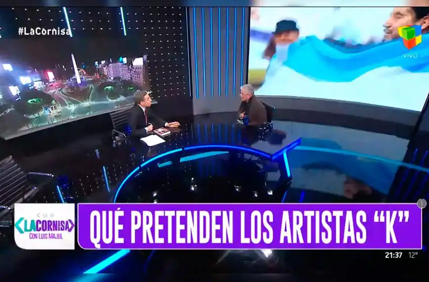 Fuerte pelea entre Gerardo Romano y Luis Majul