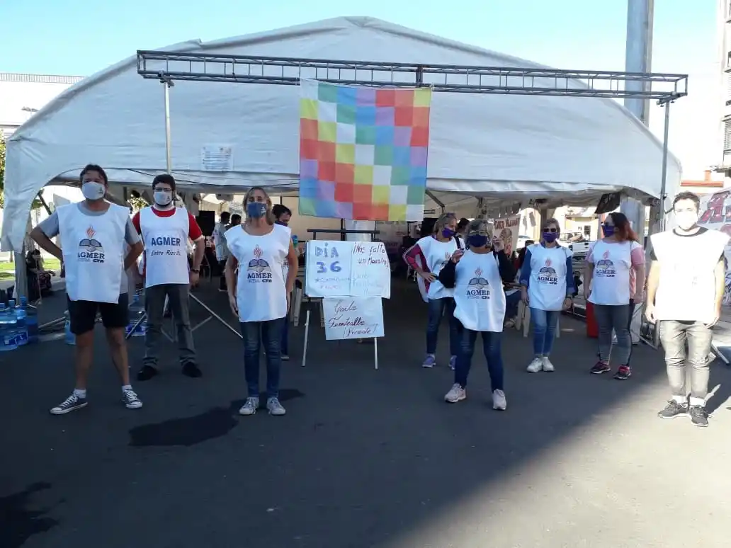 Ante la falta de nueva oferta salarial Agmer va a un paro de 48 horas