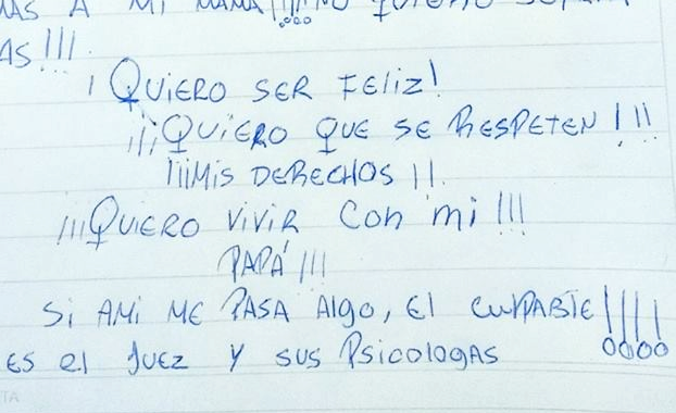 El desesperado pedido de una nena de 10 años: "No quiero ver más a mi mamá"