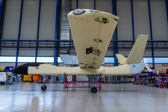 El primer prototipo del drone SIRTAP de Airbus está listo para iniciar sus pruebas en tierra