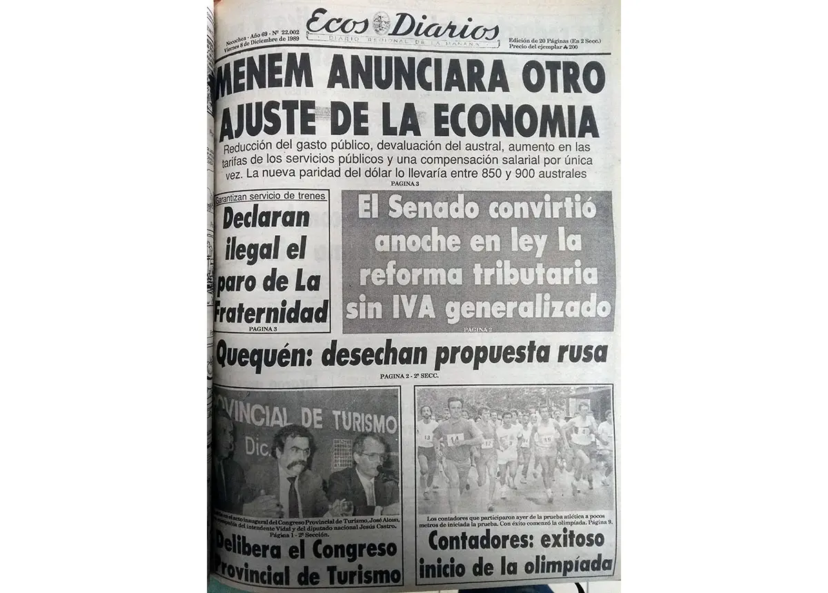 Viernes 8 de diciembre de 1989
