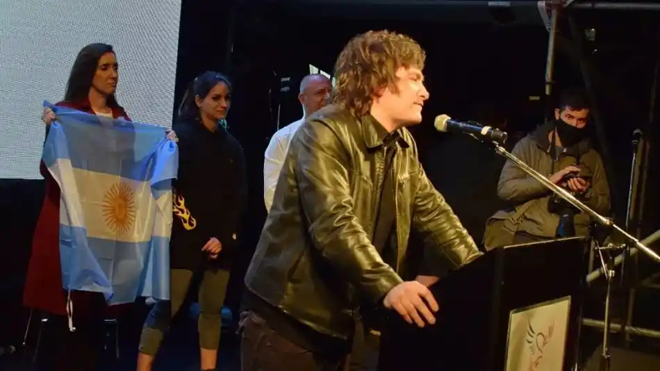 Milei denunció que le "voltearon un acto en La Matanza" y culpó al Intendente Fernando Espinoza