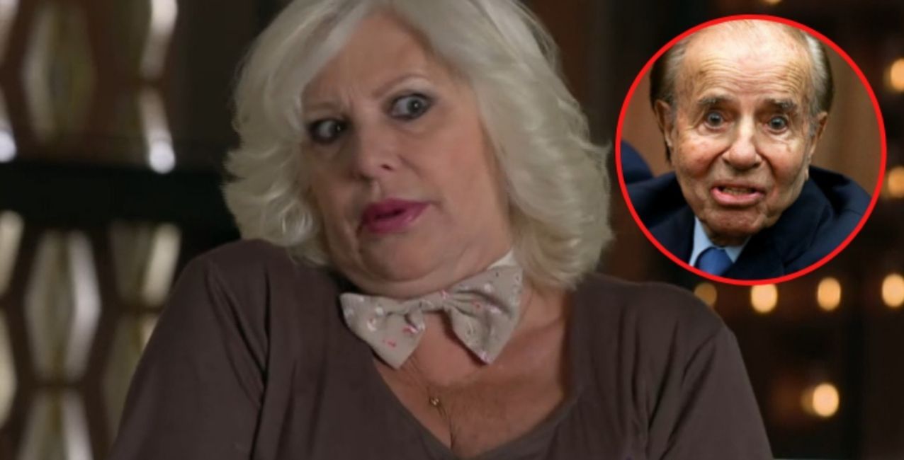 Luisa Albinoni habló de su relación con Carlos Menem