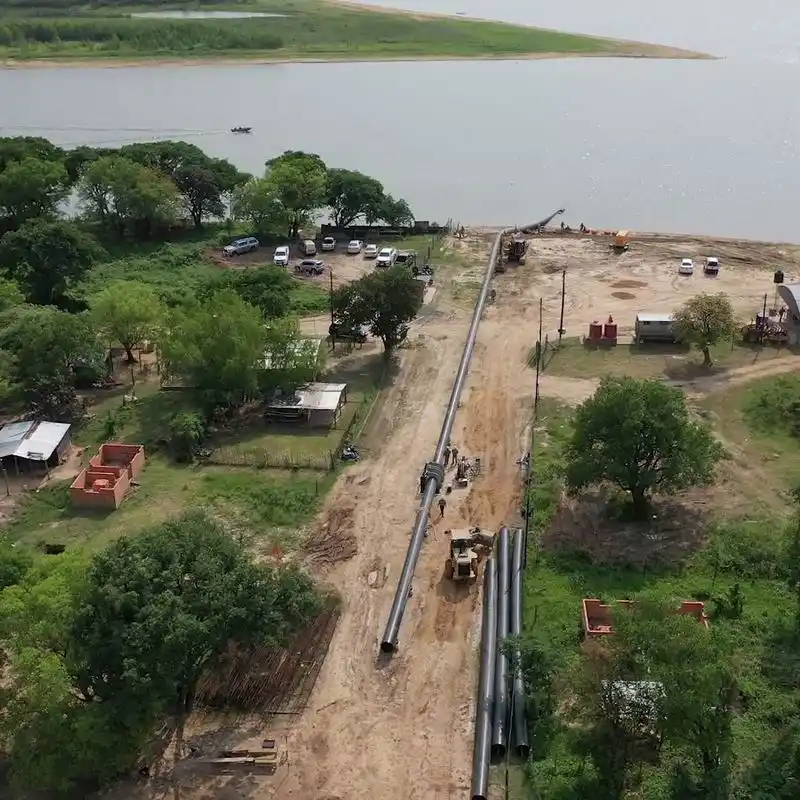 “El acueducto nos cambiará la vida”, 
dijo el intendente de General Güemes