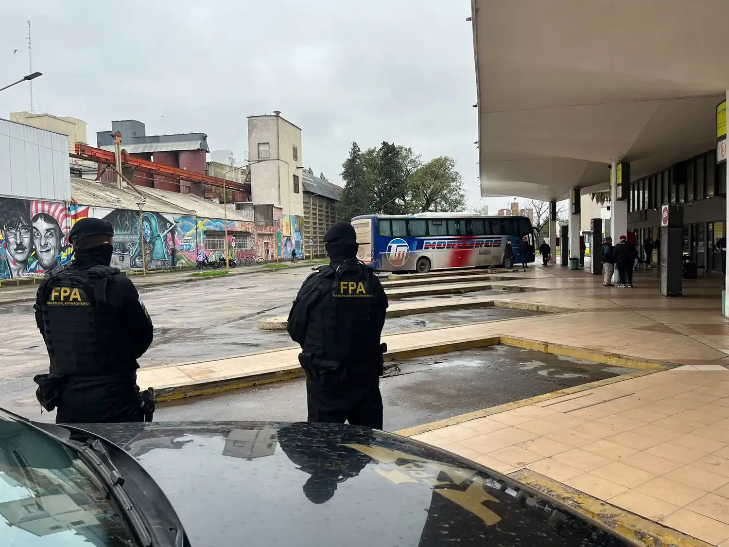 Se realizaron controles en la Terminal de Ómnibus de San Francisco.