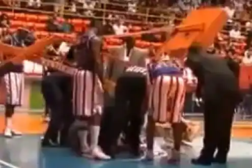 Metió un doble y salvó su vida de milagro